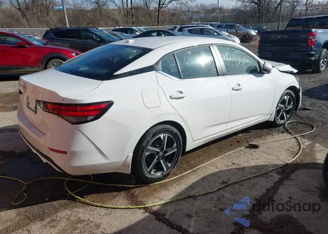 2025 Nissan Sentra Sv from USA, damaged, VIN 3N1AB8CV1SY400021